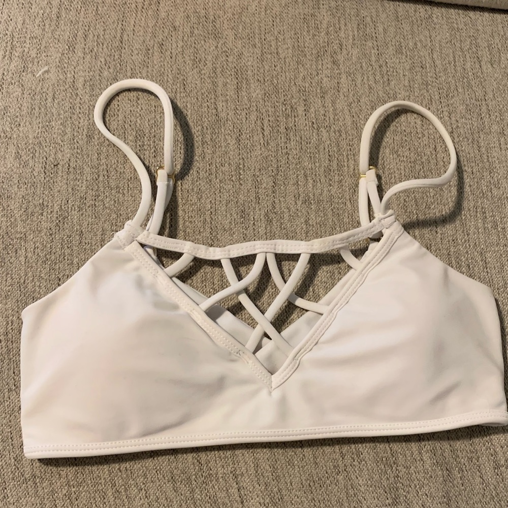 White Bikini Top